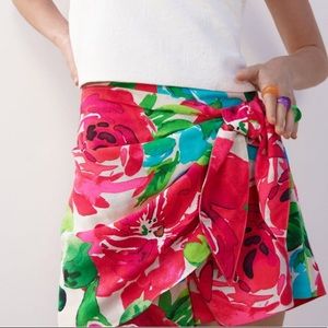 Zara Floral Print Skort